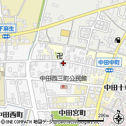 富山県高岡市中田西町5044周辺の地図