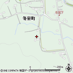 栃木県宇都宮市冬室町周辺の地図