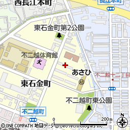 県営住宅不二越団地１号棟周辺の地図