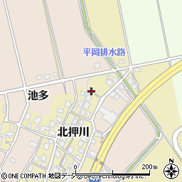 富山県富山市北押川1061周辺の地図