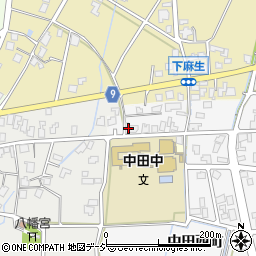 富山県高岡市中田西町212周辺の地図