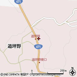 富山県小矢部市道坪野983周辺の地図