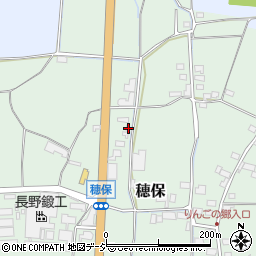 長野県長野市穂保672周辺の地図