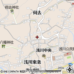 長野県長野市伺去276-3周辺の地図