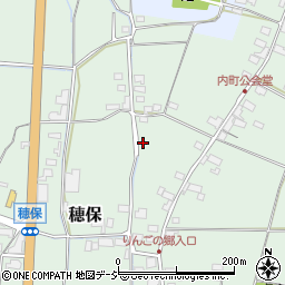 長野県長野市穂保879周辺の地図