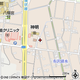 株式会社リツエイ　有沢工場周辺の地図
