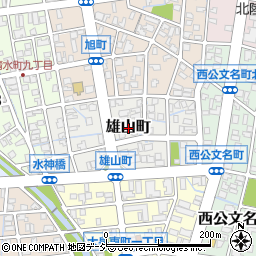 〒939-8092 富山県富山市雄山町の地図