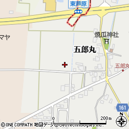 富山県中新川郡立山町五郎丸周辺の地図