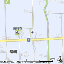 富山県高岡市醍醐1031周辺の地図