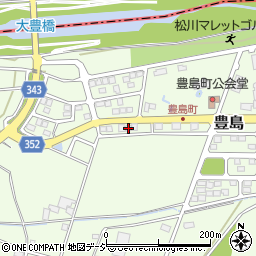 長野県須坂市豊島13周辺の地図