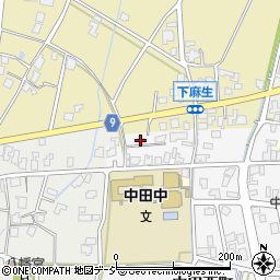 富山県高岡市中田西町176周辺の地図