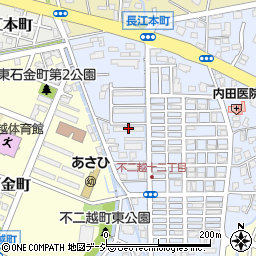 富山合同長江宿舎５号棟周辺の地図