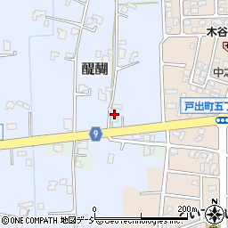 富山県高岡市醍醐1502周辺の地図