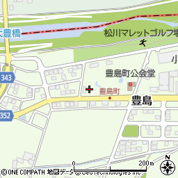 長野県須坂市豊島14周辺の地図
