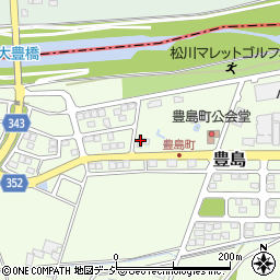 長野県須坂市豊島14-2周辺の地図