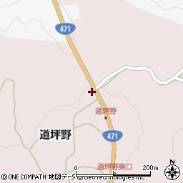 富山県小矢部市道坪野995周辺の地図