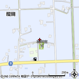富山県高岡市醍醐217周辺の地図