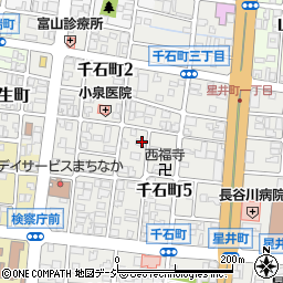 富山県富山市千石町周辺の地図