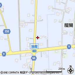 富山県高岡市醍醐1323-3周辺の地図