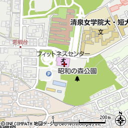 長野市　昭和の森公園管理事務所周辺の地図