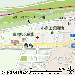弥生工業小島工場周辺の地図