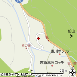 ヤマザキＹショップ山ノ内熊の湯店周辺の地図