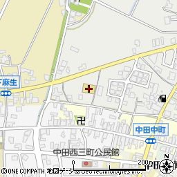 コメリハード＆グリーン中田店周辺の地図