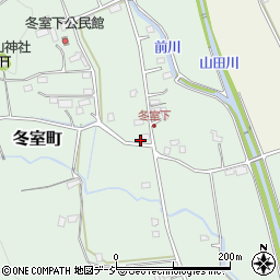 栃木県宇都宮市冬室町507-1周辺の地図
