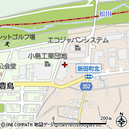 長野県須坂市小河原松川町周辺の地図