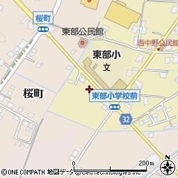 富山県小矢部市西中野332周辺の地図