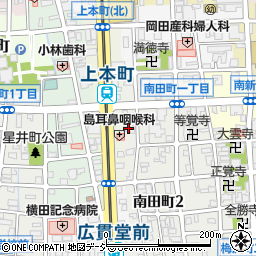 成田パーキング周辺の地図