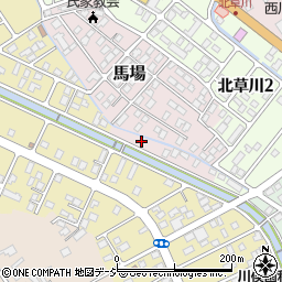 栃木県さくら市馬場296周辺の地図