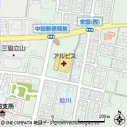 ミーツ中田アルビス店周辺の地図