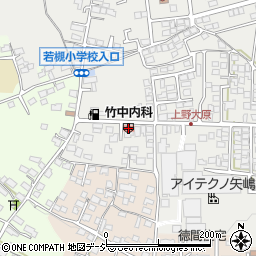 竹中内科医院周辺の地図