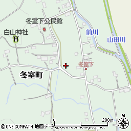 栃木県宇都宮市冬室町500周辺の地図