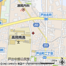 読売新聞戸出サービスセンター周辺の地図