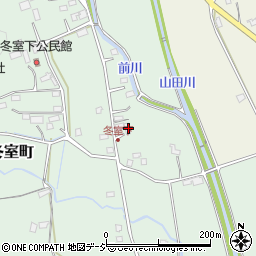 栃木県宇都宮市冬室町112周辺の地図