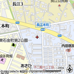 富山県富山市長江本町周辺の地図