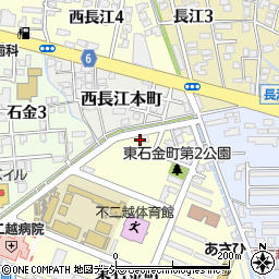 富山県富山市東石金町1周辺の地図