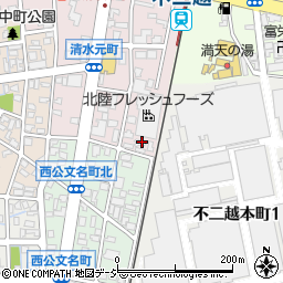 富山県富山市清水元町4-28周辺の地図