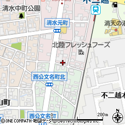 富山県富山市清水元町6-17周辺の地図