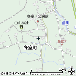 栃木県宇都宮市冬室町490周辺の地図