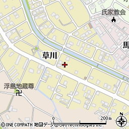 栃木県さくら市草川22-18周辺の地図