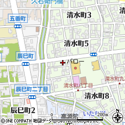 亀田酒店周辺の地図