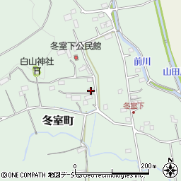 栃木県宇都宮市冬室町496周辺の地図