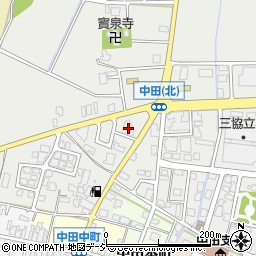 北陸銀行中田支店周辺の地図