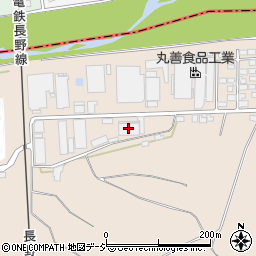 竹風堂　松川工場周辺の地図