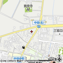 北陸銀行中田支店周辺の地図
