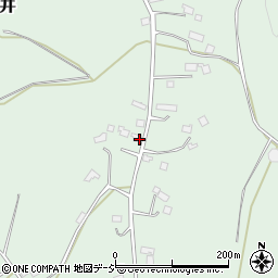 栃木県那須烏山市小白井31周辺の地図