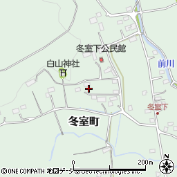 栃木県宇都宮市冬室町486周辺の地図